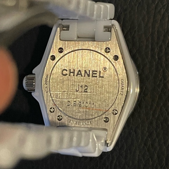 Chanel White Ceramic Watch - Picture 5 of 9